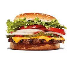 Burger King's menu